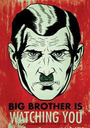 Homeland Security Settles Case of Document Seizure From Investigative Reporter 1984-Big-Brother
