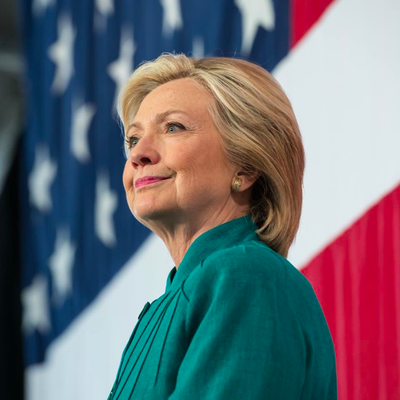Presidential nominee, Democrat Hillary Clinton