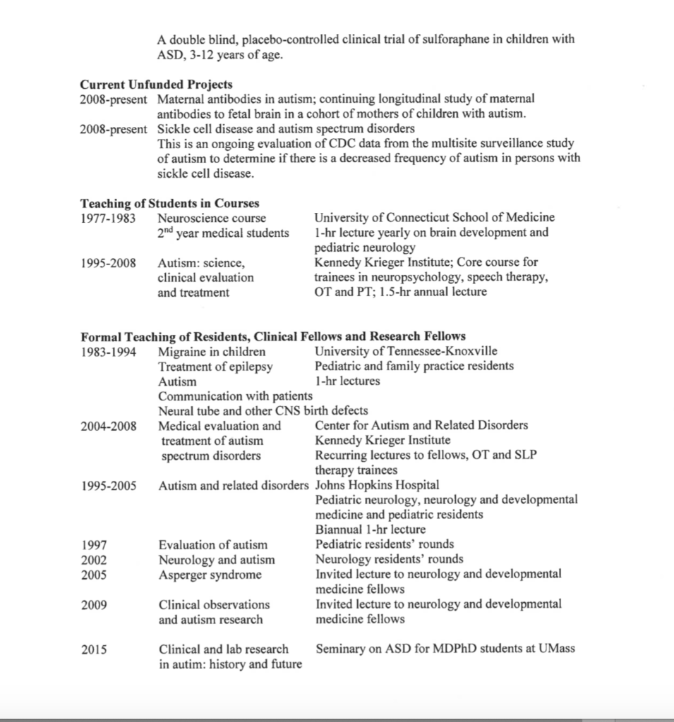 Dr. Andrew Zimmerman's full Affidavit on alleged link between vaccines